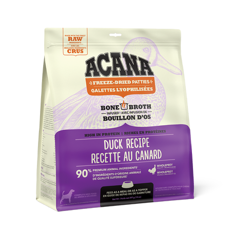 Canadian freeze dried dog hot sale food